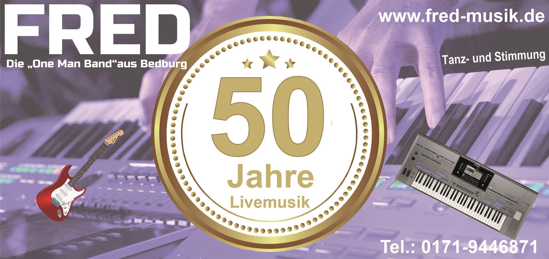 Fred - 50 Jahre Live Musik