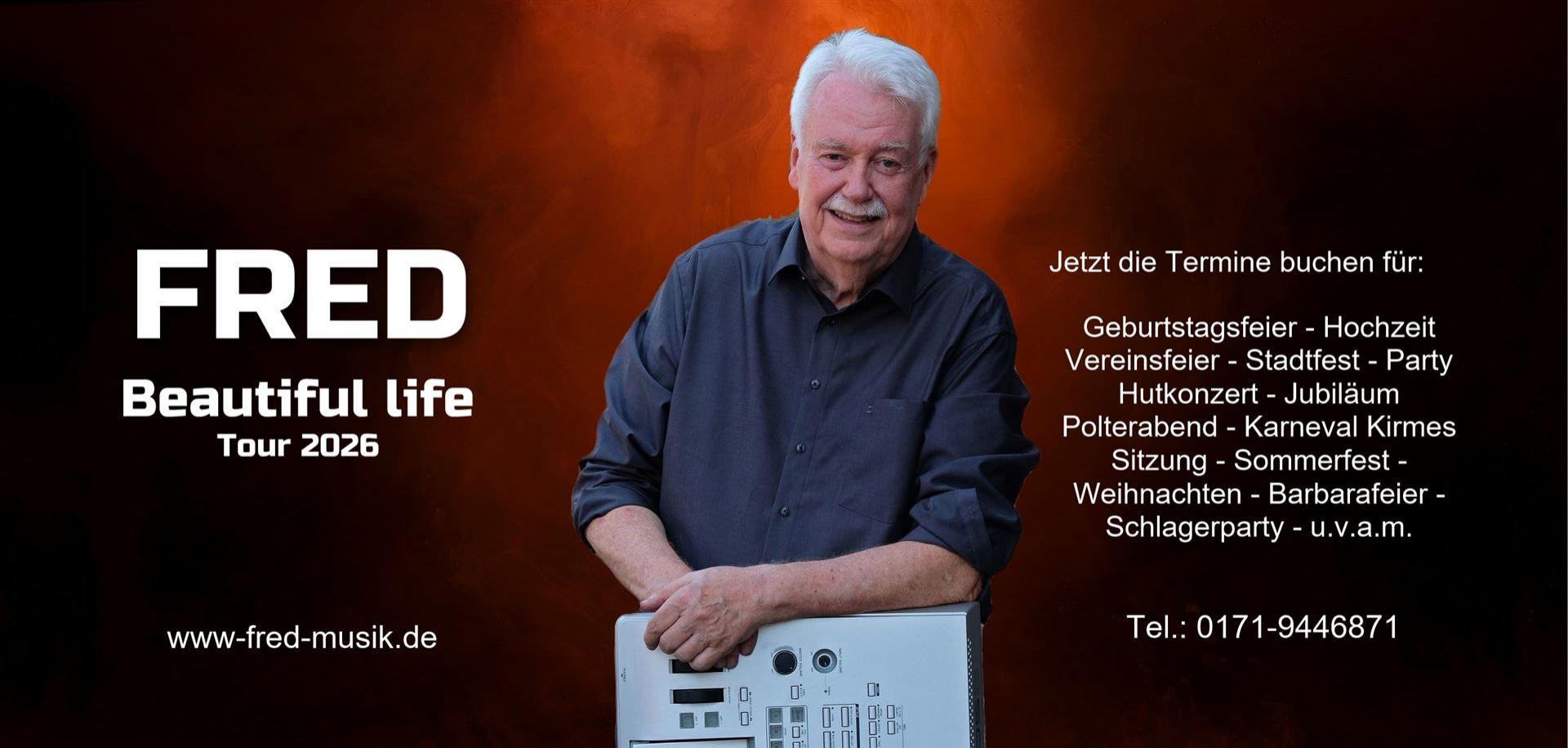Fred Beautifull Live Tour